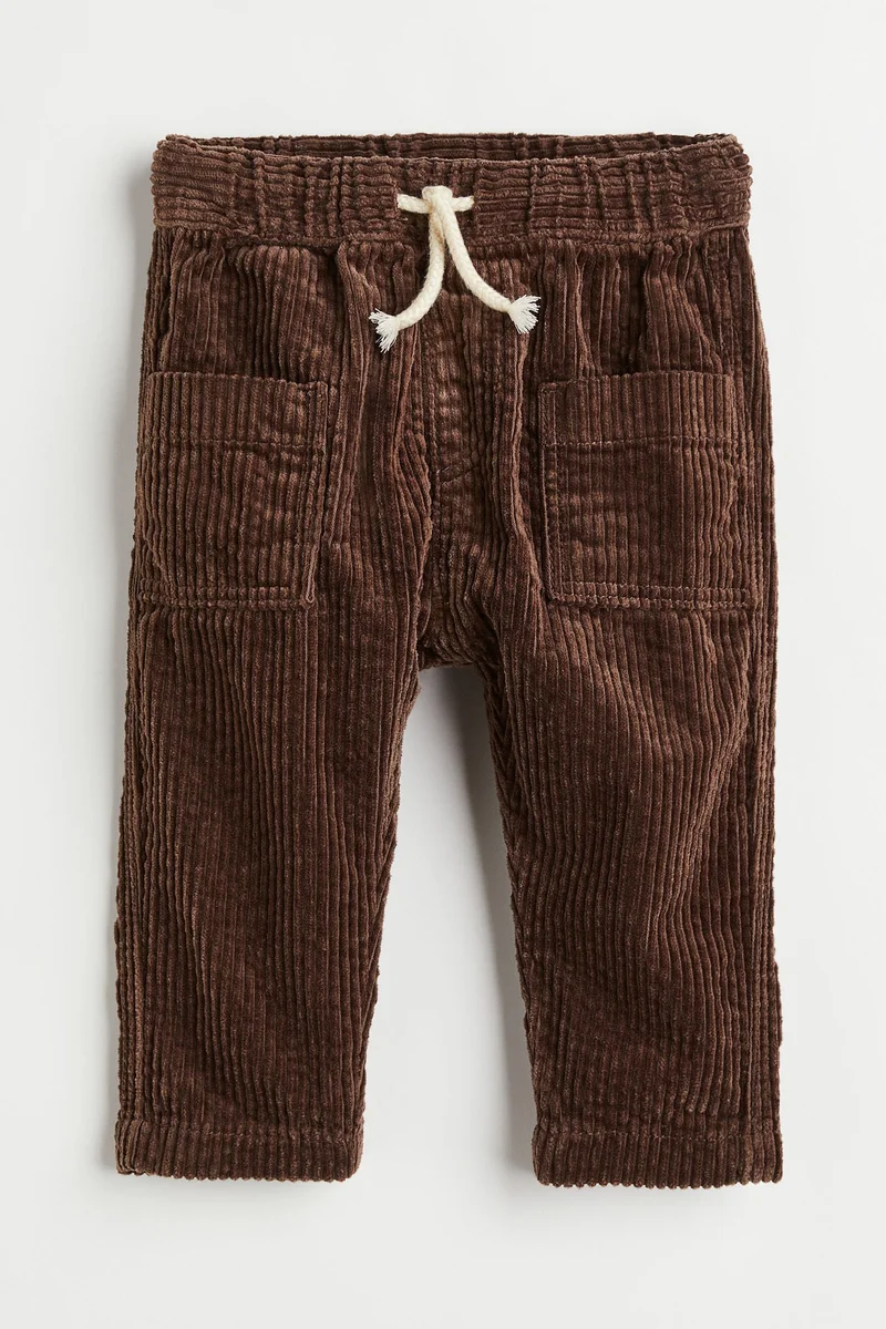 H&M Cotton corduroy trousers