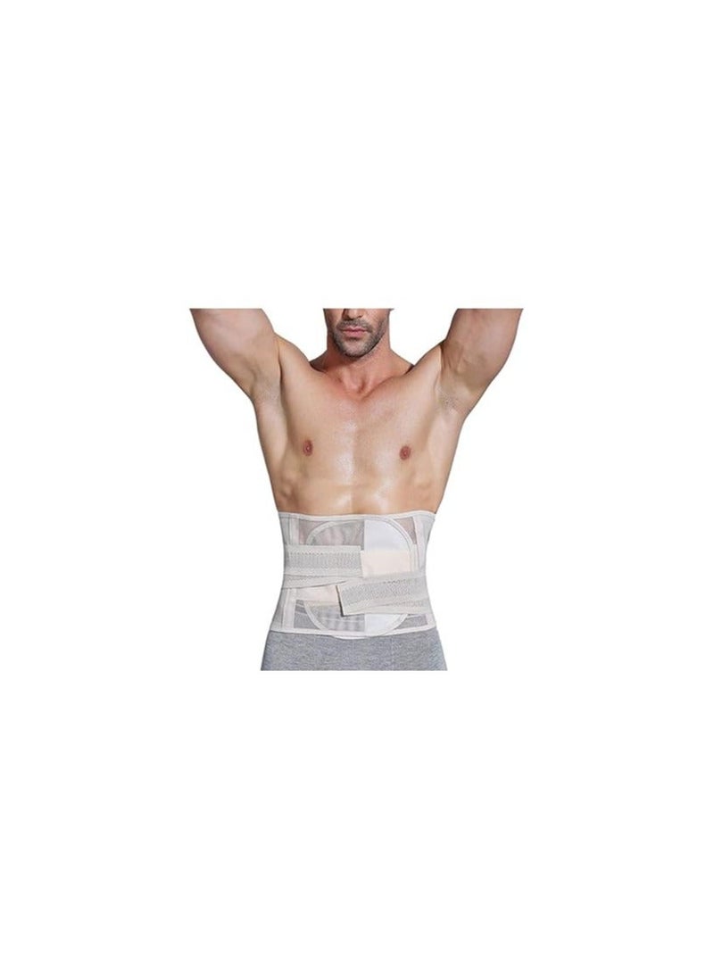 Generic - Men Slimming Belt, Trimmer for Men Back, Lightweight Waistband Men Slimming Bands, Waist Trimmer Belt, Men Slimming Waist Belt, Belly Burner Belt, Gym Belts Corset, Man Lose Weight, Waistline 90-100cm - Image 1