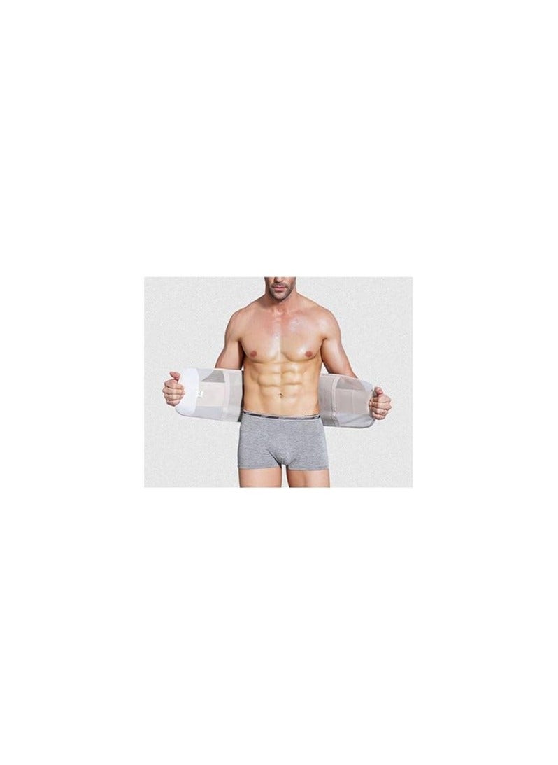 Generic - Men Slimming Belt, Trimmer for Men Back, Lightweight Waistband Men Slimming Bands, Waist Trimmer Belt, Men Slimming Waist Belt, Belly Burner Belt, Gym Belts Corset, Man Lose Weight, Waistline 90-100cm - Image 1