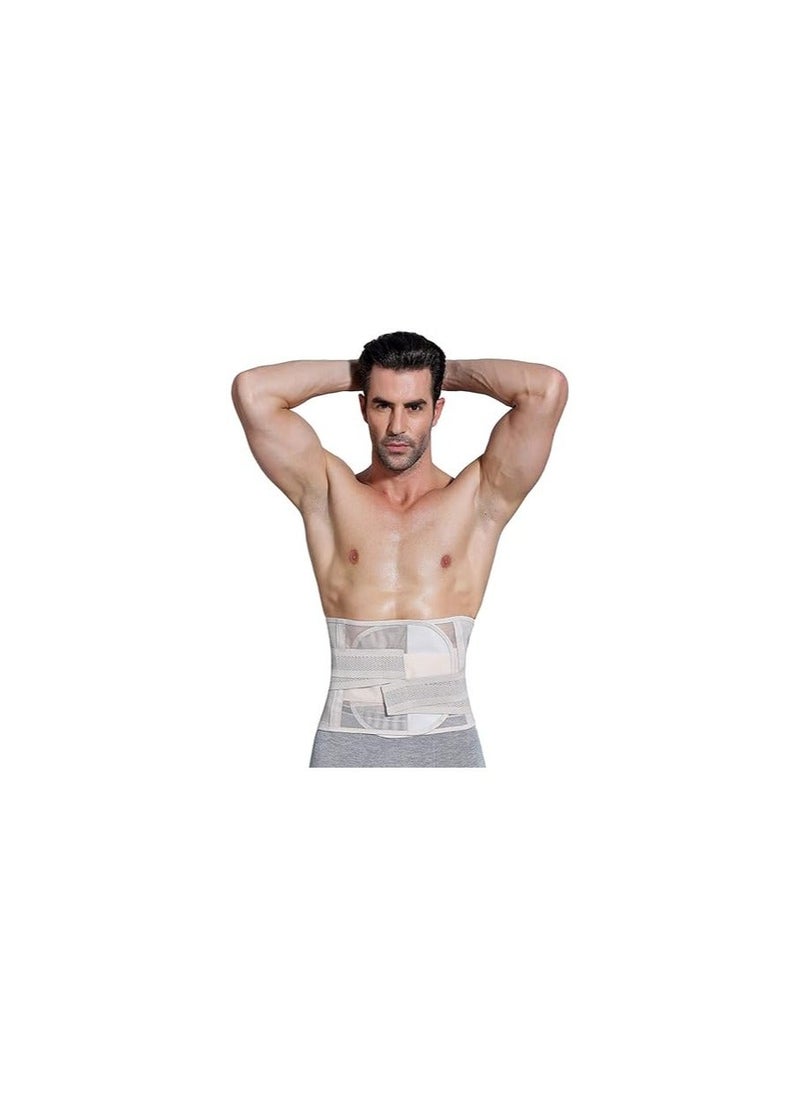Generic - Men Slimming Belt, Trimmer for Men Back, Lightweight Waistband Men Slimming Bands, Waist Trimmer Belt, Men Slimming Waist Belt, Belly Burner Belt, Gym Belts Corset, Man Lose Weight, Waistline 90-100cm - Image 1