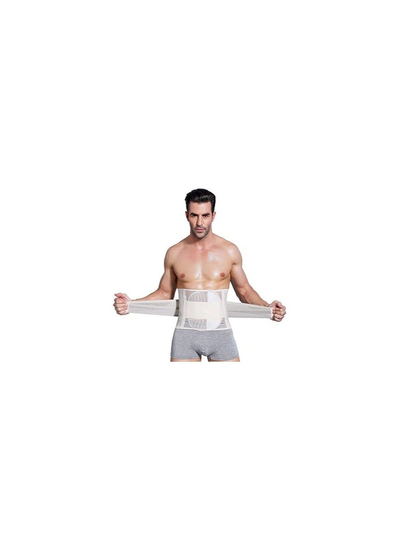 Generic - Men Slimming Belt, Trimmer for Men Back, Lightweight Waistband Men Slimming Bands, Waist Trimmer Belt, Men Slimming Waist Belt, Belly Burner Belt, Gym Belts Corset, Man Lose Weight, Waistline 90-100cm - Image 1