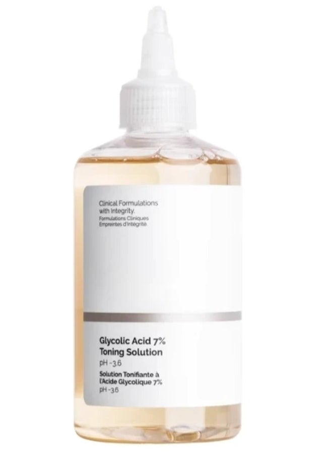 Glycolic Acid 7% Toning Solution 240ml