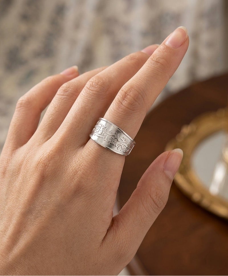 BTC 10g Silver Ring - Twagah - Image 1