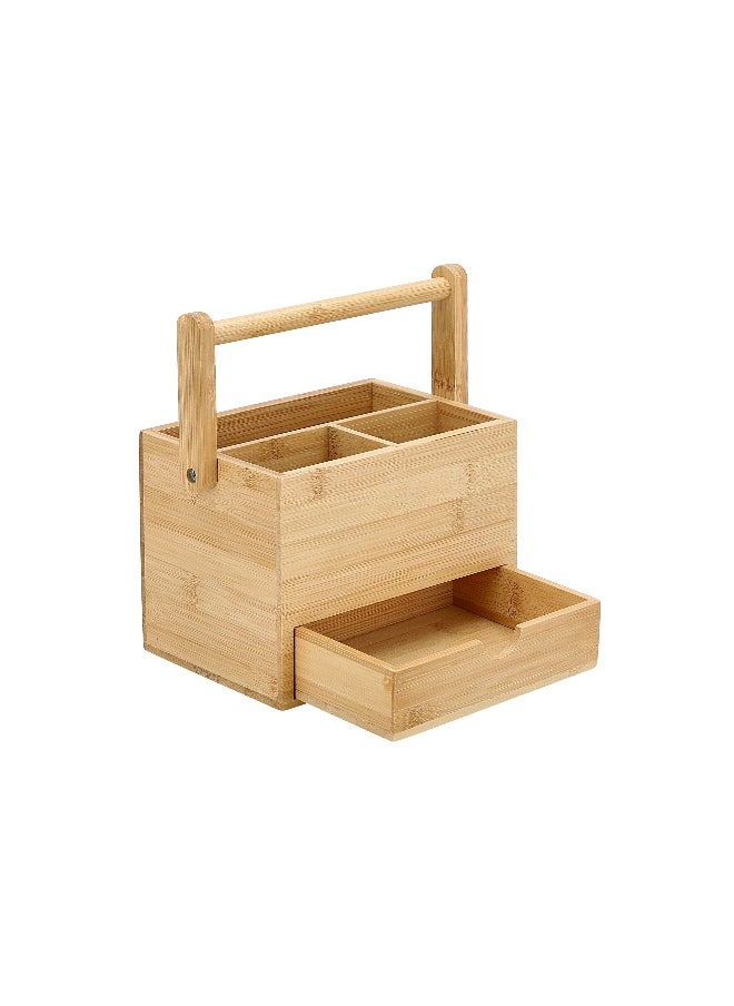 Beauenty Bamboo Utensils Box 19.6*12.3*21cm  - Image 1