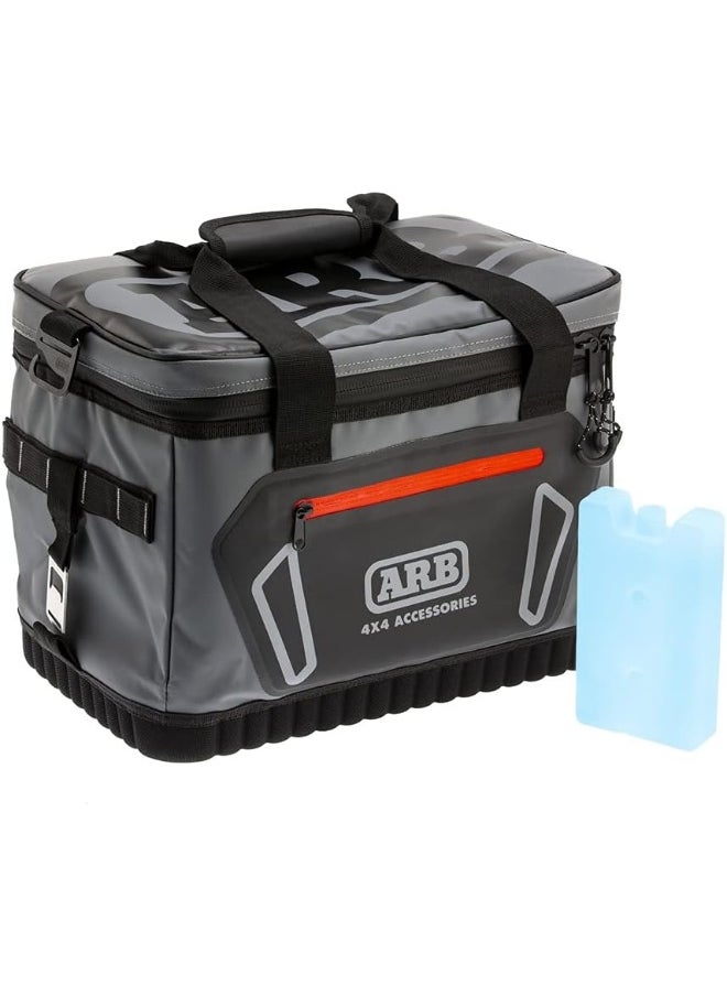 ARB ARB 10100376 Collapsible Cooler Bag with Plastic Ice Cooler Brick to Retain Ice for up to 12 Hours That Folds Flat  - Image 3