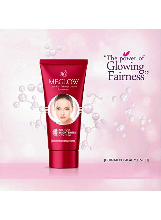 MEGLOW Premium Fairness Cream For Women 50 Gm (1) + Fruit Face Wash 70 Gm (2) With Paraben Free Formula For Glowing And Nourished Skin Combo Pack Of 3 - Image 4