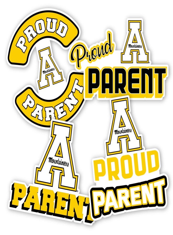 Desert Cactus Appalachian University Sticker Mountaineers App State Yosef Vinyl Decal Laptop Water Bottle Car Scrapbook Sheet (Proud Parent Sheet) - Image 1