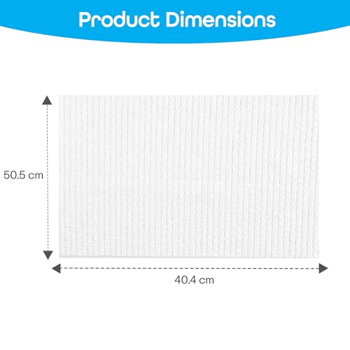 Prime Pick Disposable Towel Non Woven Shower Towel Soft Hygienic Eco Friendly Face Body Use Travel Hotel Spa Hospital Essential White Pack of 10 - Image 2