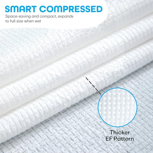 Prime Pick Disposable Towel Non Woven Shower Towel Soft Hygienic Eco Friendly Face Body Use Travel Hotel Spa Hospital Essential White Pack of 10 - Image 4