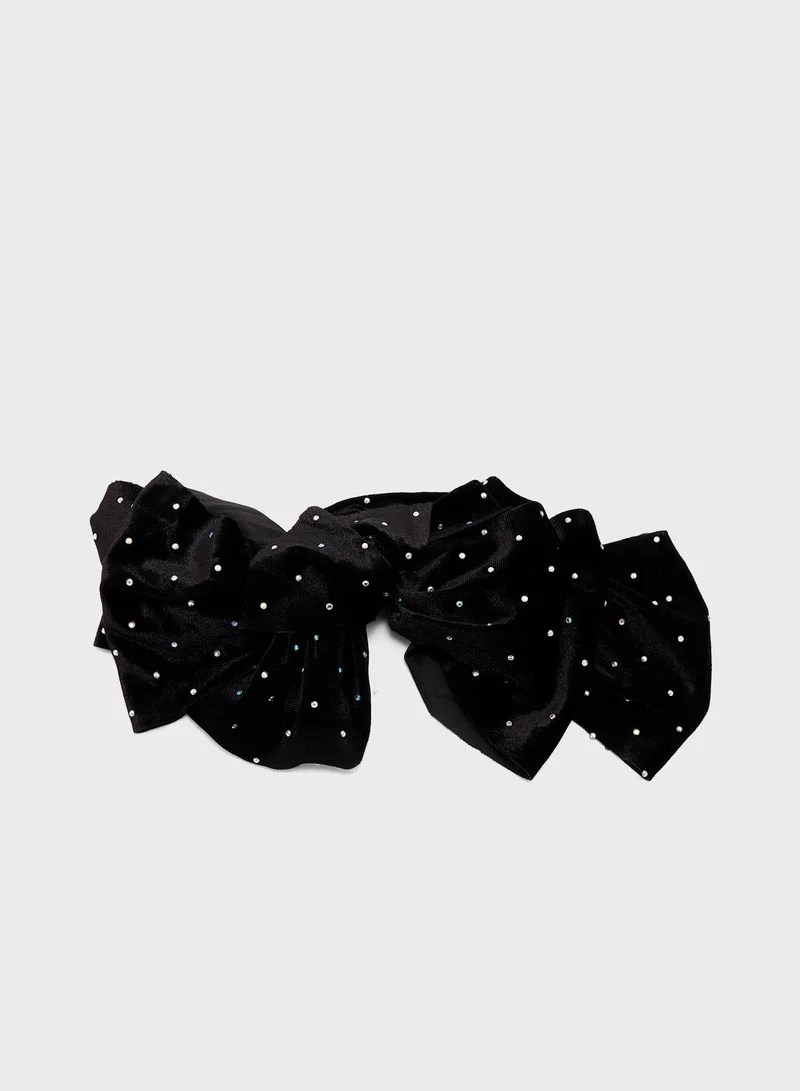 Ella Limited Edition Oversize Embellish Bow Hair Clip