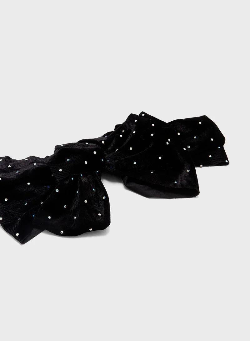 Ella Limited Edition Oversize Embellish Bow Hair Clip