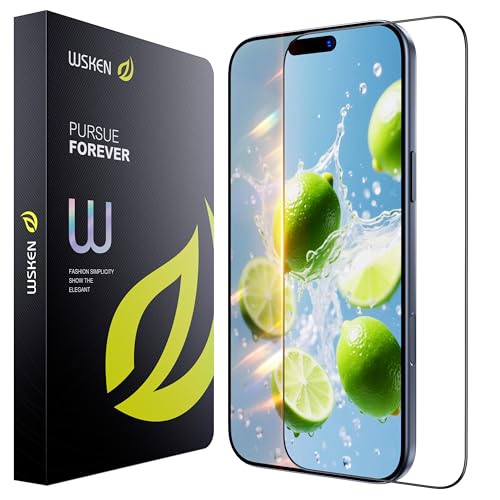 WSKEN for iPhone 17 Pro Screen Protector AR Original Visual 100 Anti Reflection Shatterproof Screen Protector 17 Pro Anti Glare Tempered Glass with Zero Bubble Installation Box 2 PCS - Image 1