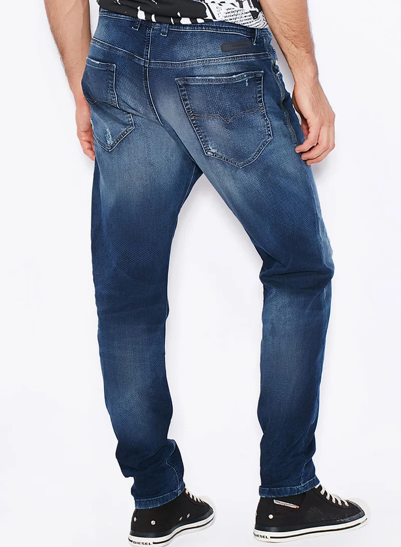 DIESEL Narrot Carrot Fit Dark Wash Jeans