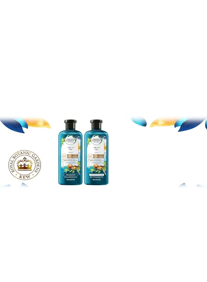 Herbal Essences Bio Renew, Argan Oil of Morocco, Shampoo 400ml + Conditioner 400ml - Image 3