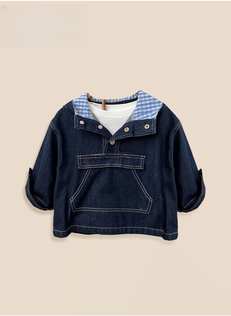 Children's Soft Denim Hooded Jacket - pzsku/ZE2DDF970E0DE593D467EZ/45/_/1731555483/1785a8d3-b599-4d0d-a600-fb7b09f07b82