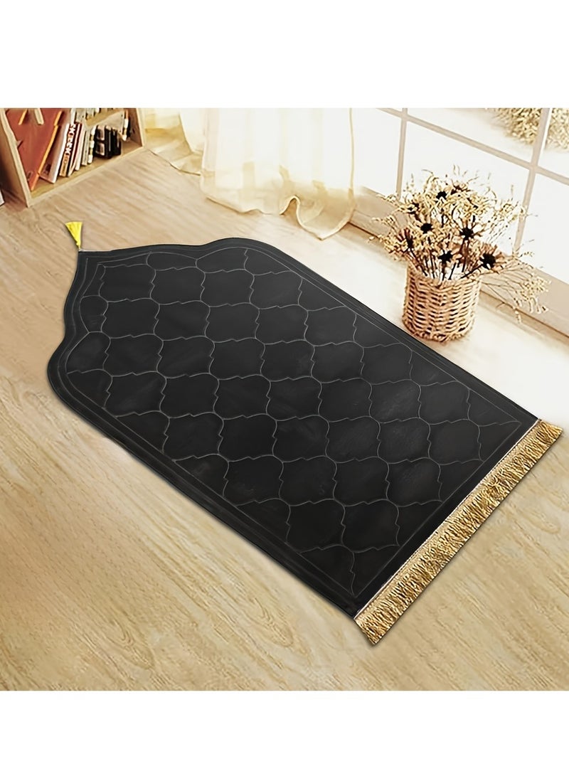 Flannel Prayer Mat, Non-Slip Soft and Durable, Ideal for Home Use  - Image 1
