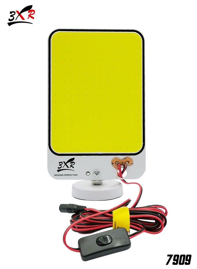 3 اكس ار 3XR LED مصباح محمول متعدد الوظائف للتخييم، مصباح طوارئ COB LED للتخييم والاستخدام الخارجي والمنزلي - Image 1