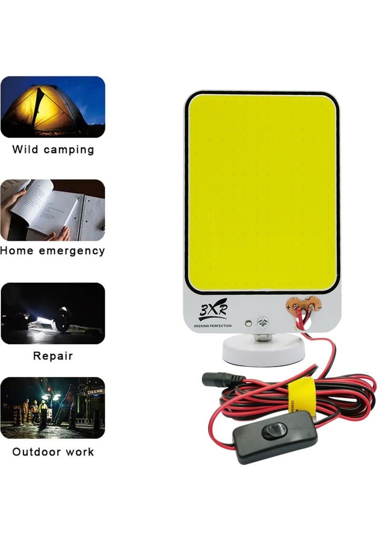 3 اكس ار 3XR LED مصباح محمول متعدد الوظائف للتخييم، مصباح طوارئ COB LED للتخييم والاستخدام الخارجي والمنزلي - Image 3