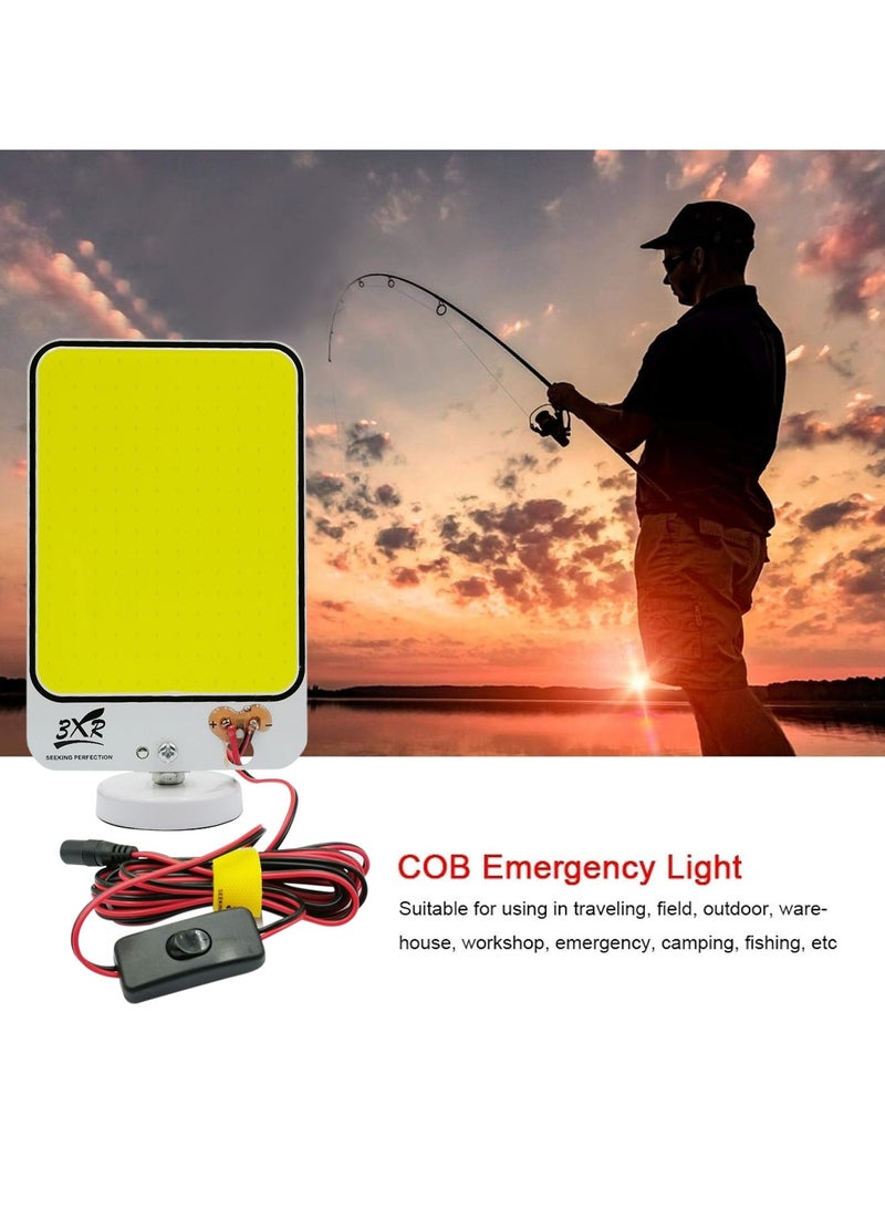 3 اكس ار 3XR LED مصباح محمول متعدد الوظائف للتخييم، مصباح طوارئ COB LED للتخييم والاستخدام الخارجي والمنزلي - Image 4