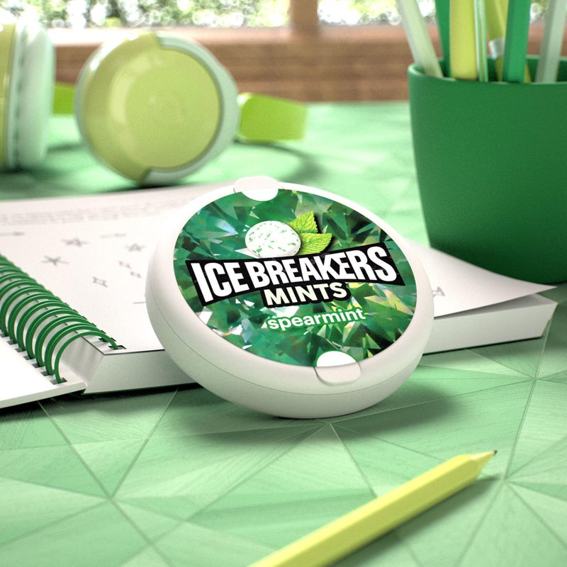 ICE BREAKERS Spearmint Sugar Free Mints Tins, 1.5 oz (8 Count) - Image 5