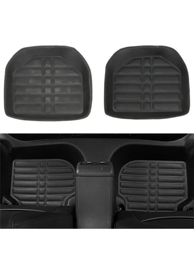 MLADEN 5Pcs/Set Leather Car Floor Mat Set for Cars SUVs and Trucks Waterproof Car Auto Floor Mats Semi Deep Dish Matting Car Floor Matting for All Weather - Image 5