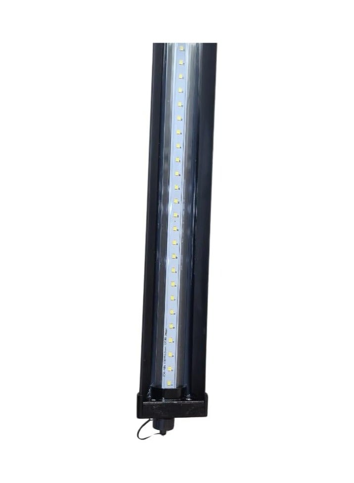 ماركة غير محددة FG ZAIN EDK 48W أضواء نمو LED، مقاومة للماء IP65 – 120 سم طيف كامل 6400K، 5760LM، أسود، توصيل وتشغيل مع قابس بريطاني، ضوء نباتات داخلي مع مشابك تثبيت  - Image 2