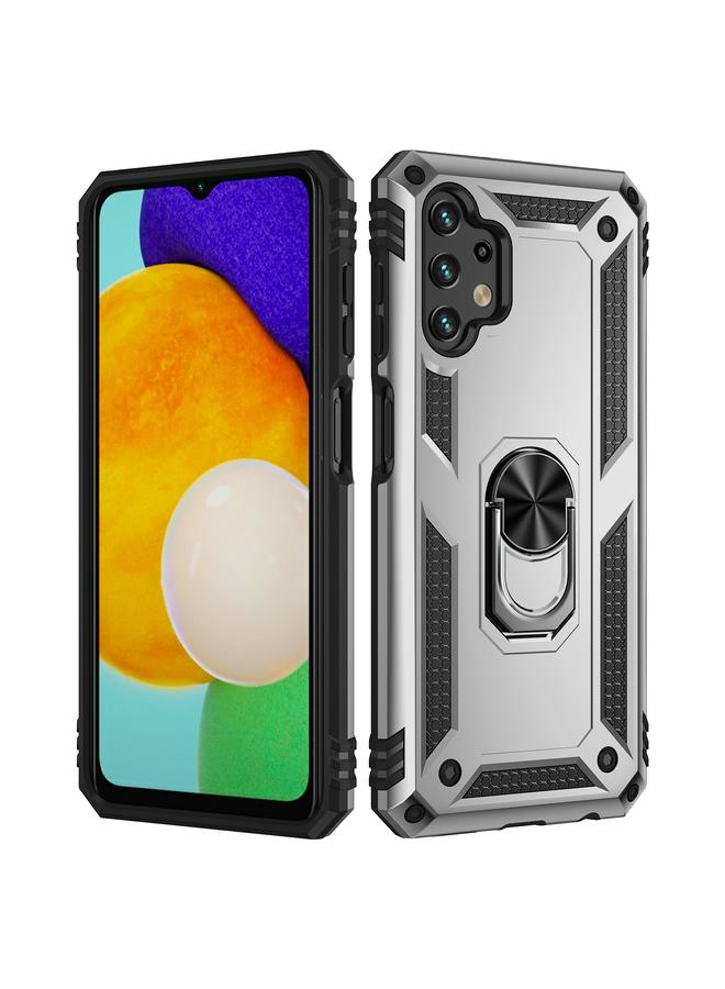 اس-توب جراب لهاتف Samsung Galaxy A13 4G مقاوم للصدمات مصنوع من مادة TPU + PC مع حامل - Image 2