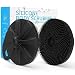 BEAUTAIL Silicone Body Scrubber BEAUTAIL Upgrade 3rd Gen Shower Bath Brush Lather Nicely Soft Massage Body More Hygienic Than Traditional Loofah Gentle Exfoliating for Sensitive Skin 1 Pack Black - Image 2
