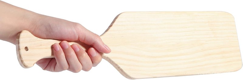 Greek Fraternity Paddle, 15 Inch Unfinished Wood Sorority Paddle Frat Paddle - Image 2