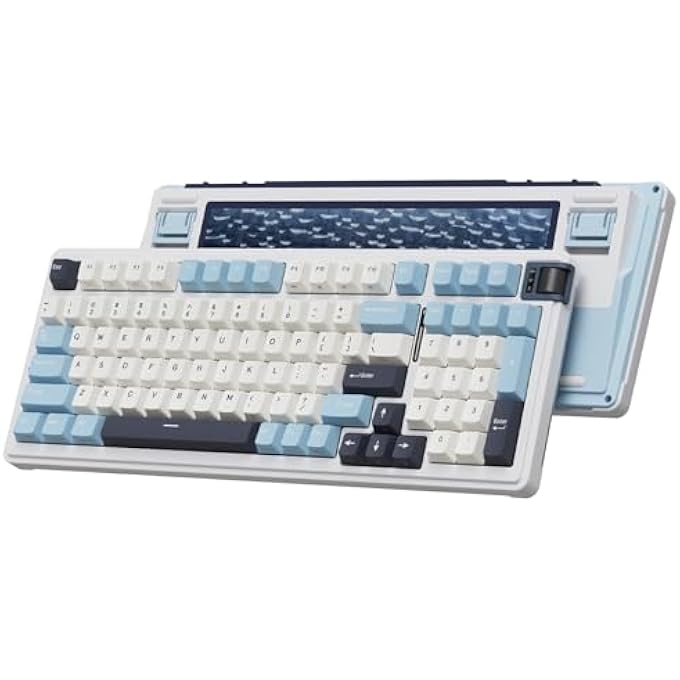 Kzzi K98 WIRELESS MECHANICAL KEYBOARD WITH NUMBER PAD & VOLUME KNOB, TRIPLE MODE BT/2.4G/USB-C GAMING KEYBOARD, GASKET MOUNT, PBT KEYCAPS, HOT SWAPPABLE, CREAMY SOUNDING - Image 1