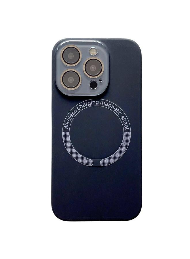 Zaboon Case For iPhone 13 Pro Max Small Window Acrylic Glass Lens MagSafe Silicone Phone Case - Image 1