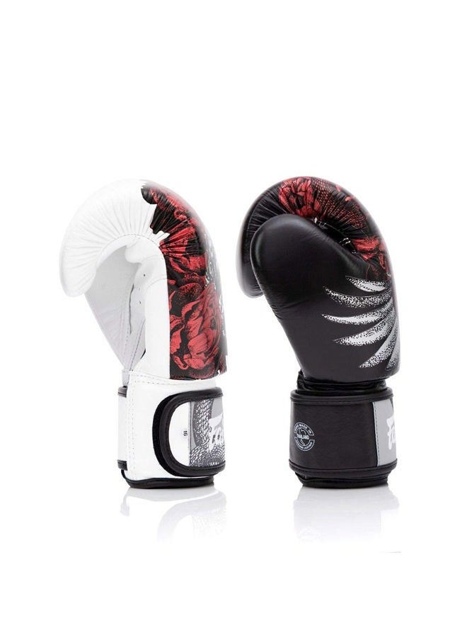 FAIRTEX BGV1 Muay Thai Boxing Training Sparring Gloves for Men, Women, Kids| Premium Quality, Light Weight & Shock Absorbent 10 oz Boxing Gloves -White - Image 5