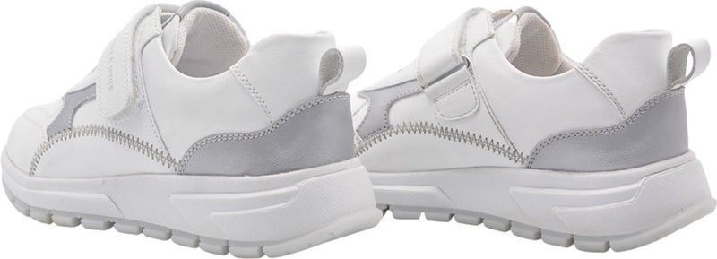 Kids A More Veronica Single Velcro Girls Sneakers White10  - Image 5