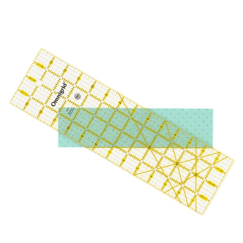 Omnigrid 4" x 14" Rectangle Quilting and Sewing Ruler - Image 4