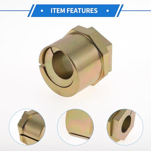 VekAuto 1 Pc Camber Caster Alignment Bushing Compatible for Ford F-250 F-350 Super Duty 2005-2023, Durable Metal Gold Tone - Image 4