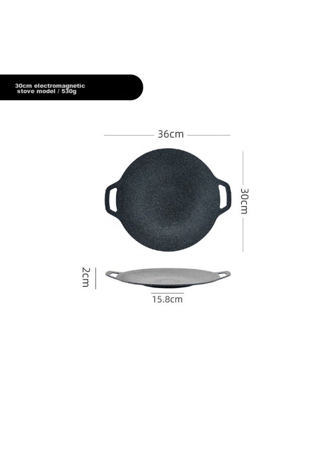 Onlycook Outdoor Bbq Plate Korean Bbq Plate Household Grilling Plate Induction Cooker Card Type Stove Special Bbq Pot - Universal Model - Image 1