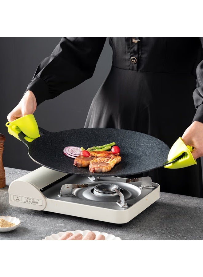 Onlycook Outdoor Bbq Plate Korean Bbq Plate Household Grilling Plate Induction Cooker Card Type Stove Special Bbq Pot - Universal Model - Image 2