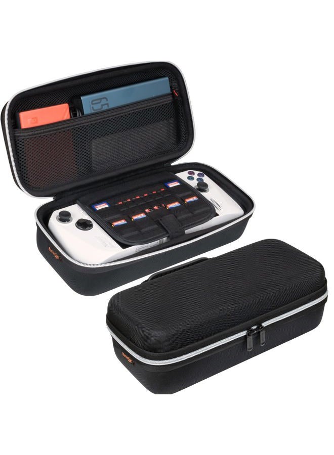 ButterFox Large Carry Case Bag for ASUS Rog Ally Handheld 2023, Fits Charger, Large Accessories Pocket for 65W Battery Bank, Slim Mouse and HDMI Cable - Image 1
