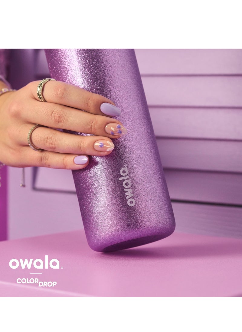 Owala - 24 Oz. Owala FreeSip Stainless Steel Water Bottle in So Eggstra - Image 1
