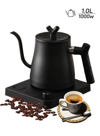 Electric Gooseneck Kettle 304 Stainless Steel Electric Water Kettle Coffee Kettle with Temperature Control Constant Temperature Auto Shut Off 1000W Quick Heating 1L - pzsku/ZE2DF3B458CCD6761F1B3Z/45/1746221436/53298534-c361-46eb-9b42-bce63c109536