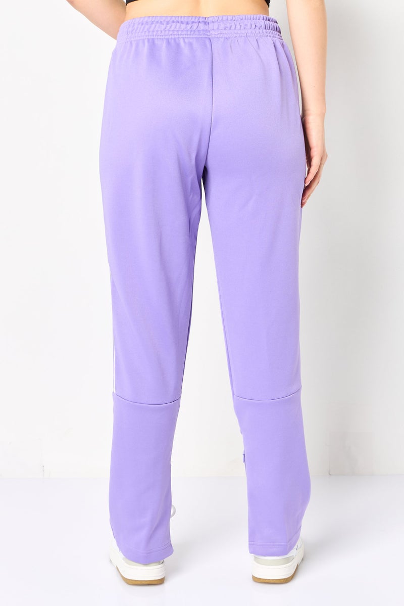Adidas Women Regular Fit Training Track Pants, Purple - Image 4