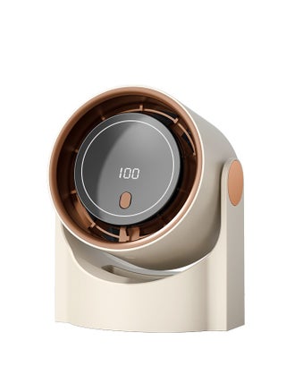Table Fans, turbofan, Quiet Wall-Mounted Desk Fan, Digital Display Rechargeable USB Fan, 115°Tilt, 100 Speeds, Long Lasting Power, Portable Fan for Home Office Kitchen Travel Camping - pzsku/ZE2DF486BBBA5F333D759Z/45/1748065517/55e3cb6f-3de1-4747-bb45-ba8ca74e7675