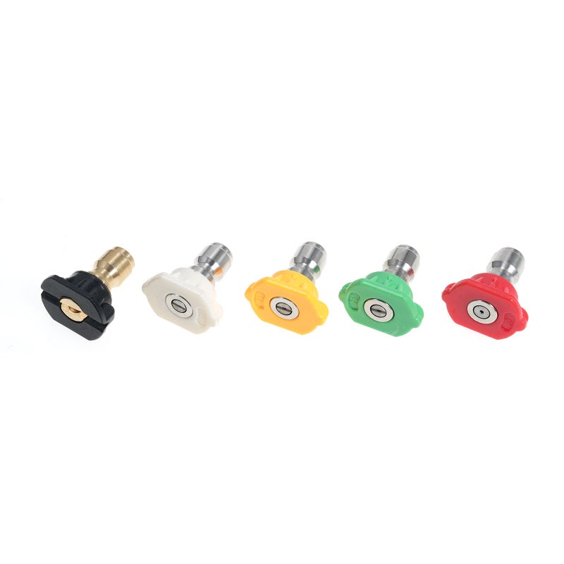 Pressure Washer: 5000 PSI Premium Construction With 40-Inch 1/4-Inch Quick Connect - 5 Color-Coded Nozzles Safety Trigger Lock For Vehicle House Floor Tile Cleaning - Image 3