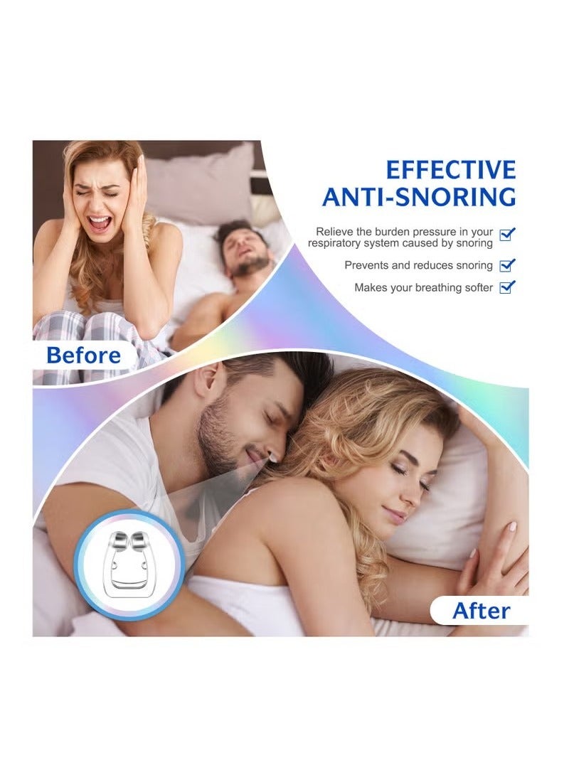 سيفودون أجهزة مشبك الأنف المضادة للشخير لمنع الشخير وتخفيف صعوبات التنفس - Image 3