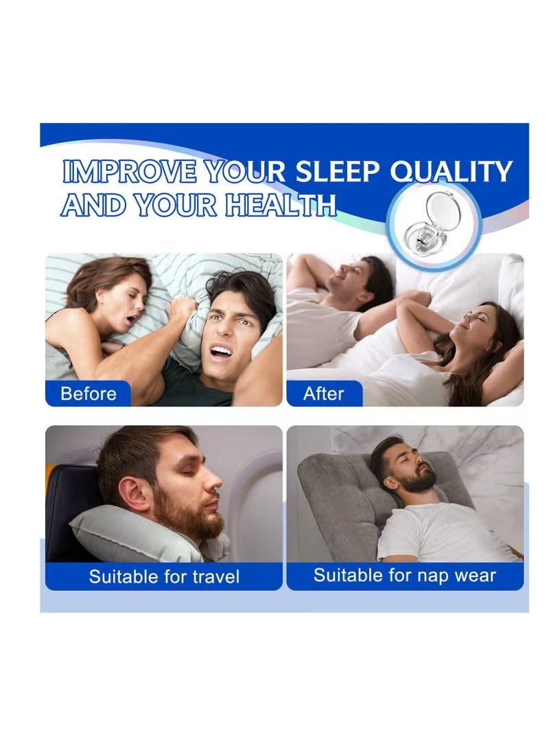 سيفودون أجهزة مشبك الأنف المضادة للشخير لمنع الشخير وتخفيف صعوبات التنفس - Image 4