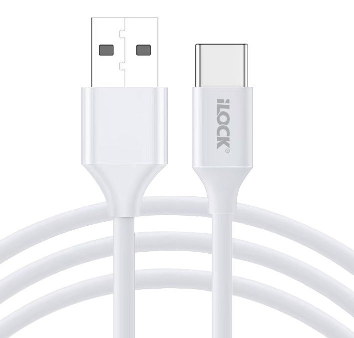 iLOCK USB-A to Type-C Cable | Fast Charging & Data Sync - Image 2