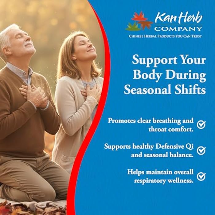 Kan Herbs Company Yin Qiao Formula – Traditional Chinese Herbal Blend with Honeysuckle & Forsythia for Seasonal Balance and Respiratory Wellness, Herbal Supplement, 60 Tablets - Image 5