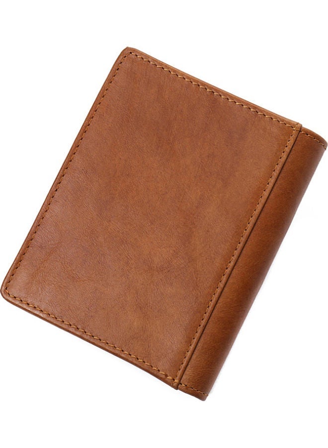 NIBEMINENT Leather Wallet Brown  - Image 4