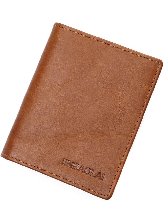 NIBEMINENT Leather Wallet Brown  - Image 5