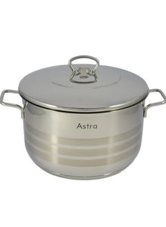Homemaker ASTRA 8L Stainless Steel Casserole (26x15cm) – Sleek, Heavy-Duty & Corrosion-Resistant Cookware | 18/10 Cr-Ni Steel, Rust-Free, Made in Turkey  - Image 2